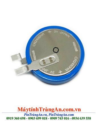 Pin Maxell CR2450HR lithium 3V High Temperature 125℃ chính hãng Made in Japan